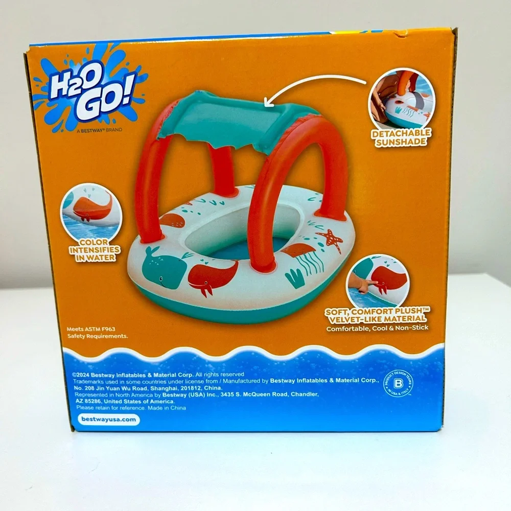 Comfort Plush‎ Shaded Baby Boat